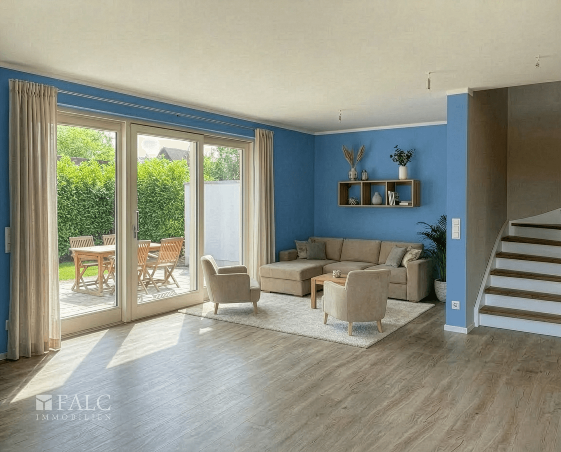 Wohnzimmer  KI generiert